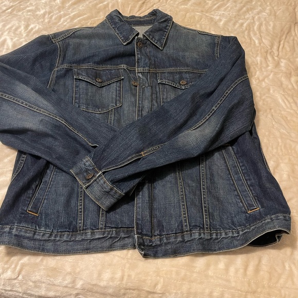 XXL men’s Gap 1969 authentic Japanese denim, blue jean jacket - Picture 3 of 4